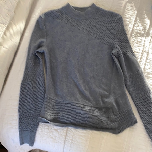 Tory Burch gray/blue sweater S - Picture 1 of 6